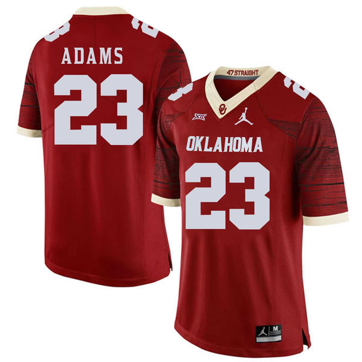 Oklahoma Sooners 23 Abdul Adams Red 47 Game Winning Streak College Football Jersey Dzhi,We sell and wholesale Oklahoma Sooners 23 Abdul Adams Red 47 Game Winning Streak College Football Jersey Dzhi on line form chian!